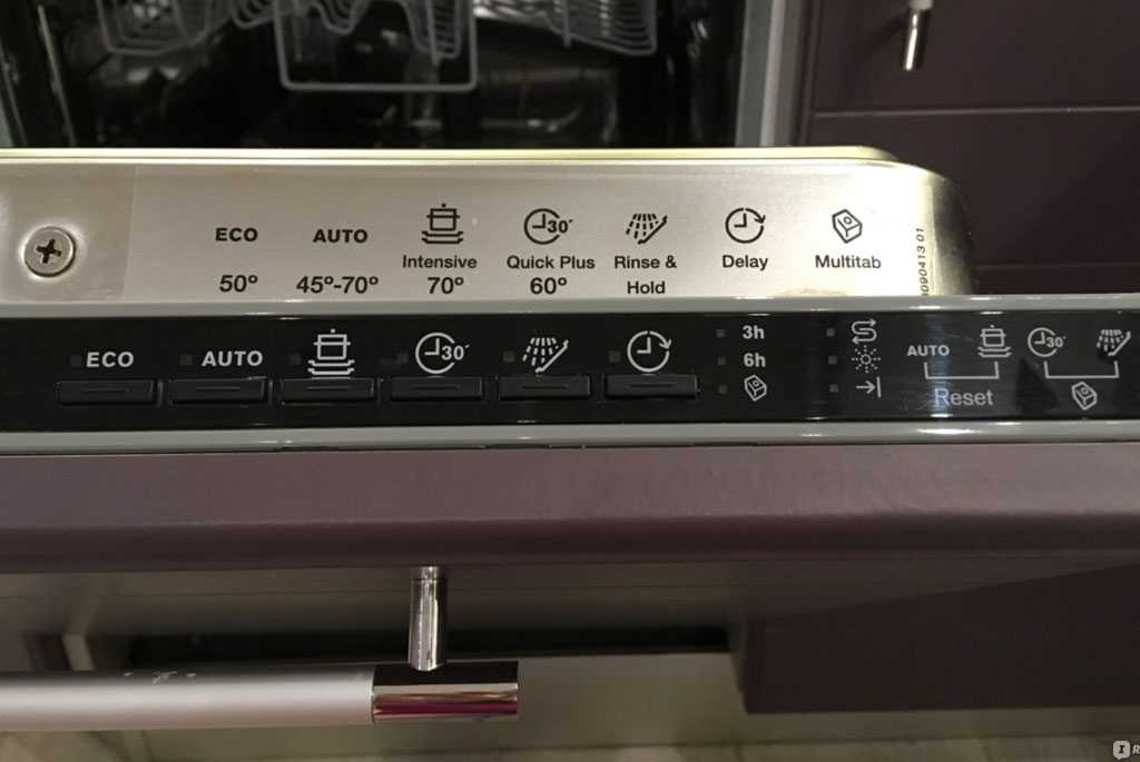 Не горят индикаторы посудомоечной машины Samsung