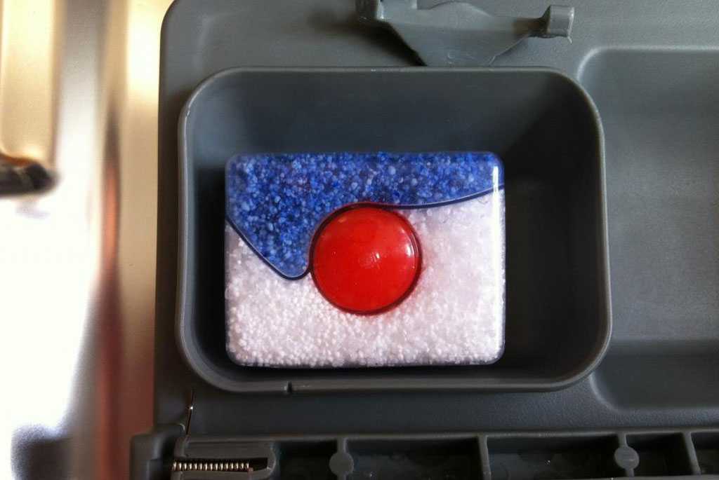 Не растворяется таблетка в посудомоечной машине  Samsung